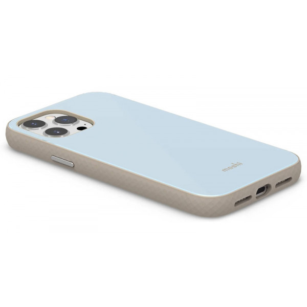 Фото - Чохол для смартфону
 Moshi iGlaze Slim Hardshell Case Adriatic Blue for iPhone 13 Pro Max (99MO132523)