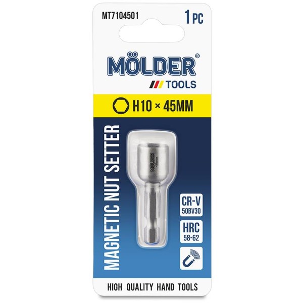 Фото - Біта для викрутки Molder H10x45мм (MT7104501)