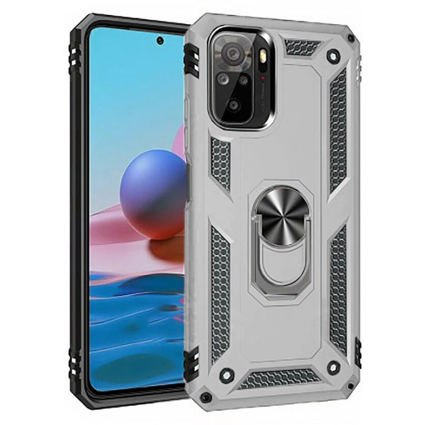 Фото - Чохол для смартфону BeCover Military for Xiaomi Redmi Note 10/10s Silver (706131)