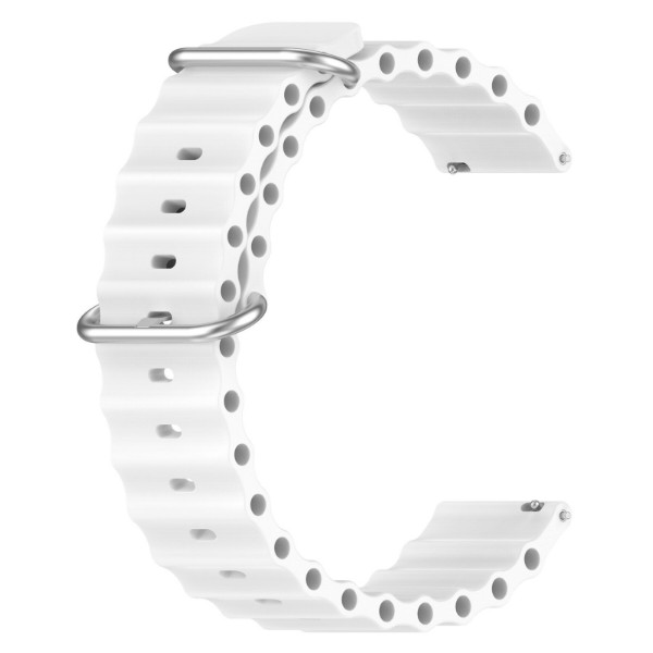Фото - Ремешок для смарт-часов BeCover Wave Style (20mm) for Huawei Watch GT 3 (42mm) / GT 2 (42mm) / GT 3 Pro (43mm Ceramic) / Watch 2 (Sport) White (714196) Фото - Ремешок для смарт-часов BeCover Wave Style (20mm) for Huawei Watch GT 3 (42mm) / GT 2 (42mm) / GT 3 Pro (43mm Ceramic) / Watch 2 (Sport) White (714196)