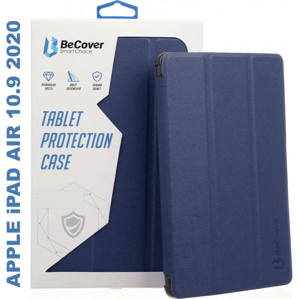Фото - Чохол для планшету BeCover Smart Case for Apple Air 10.9 (2020) Deep Blue (705488)