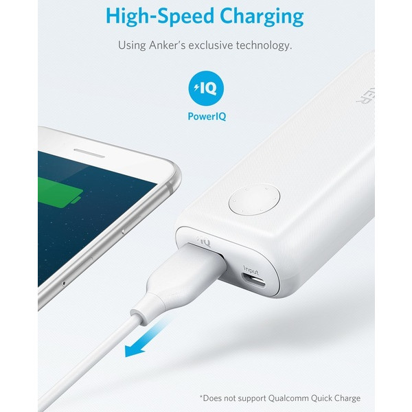 Фото - Батарея мобильная Anker PowerCore II 6700 mAh White (A1220H21)