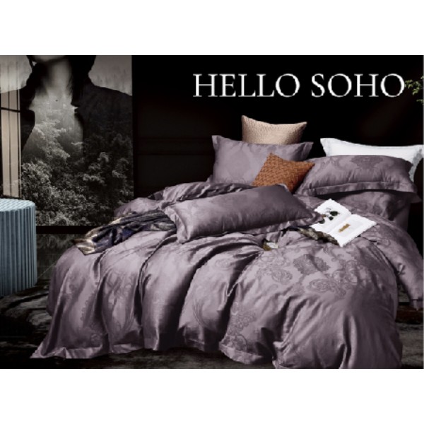 Фото - Комплект постельного белья SOHO Boutique 200х230 Venzel Violet (A130098) Фото - Комплект постельного белья SOHO Boutique 200х230 Venzel Violet (A130098)