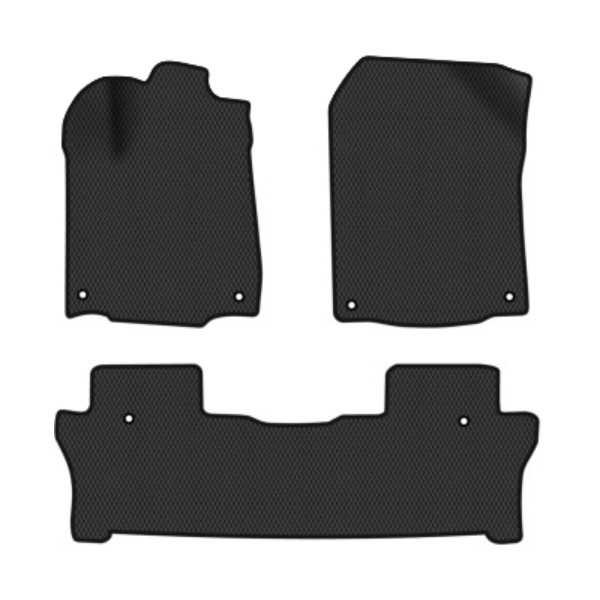 Фото - EVA коврики в салон авто EVAtech для Pilot Elite 8 seats Honda 2015-2022 3 поколение SUV USA HA13337ZD3TL6RBB