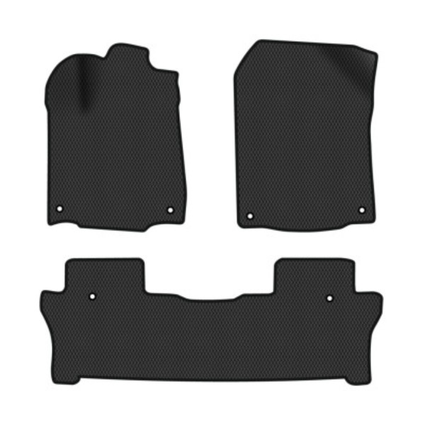 Фото - EVA коврики в салон авто EVAtech для Pilot Elite 8 seats Honda 2015-2022 3 поколение SUV USA HA13337ZD3TL6RBB