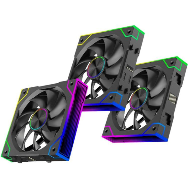 Фото - Корпусний вентилятор Xilence GAMING XPF360.ARGB PWM 3х120mm (XF072) Фото - Корпусний вентилятор Xilence GAMING XPF360.ARGB PWM 3х120mm (XF072)