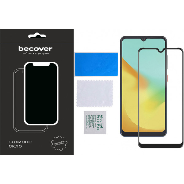 Фото - Захисне скло для смартфону BeCover ZTE Blade V50 Design Black (710630)