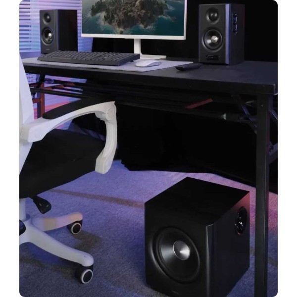 Фото - Комп'ютерна акустика 2.1 Edifier S355DB Black 2.1 150W Bluetooth Hi-Res