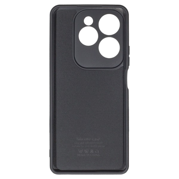 Фото - Чохол для смартфону Zarmans Soft Touch Tecno Spark 20 чорний (000002393)