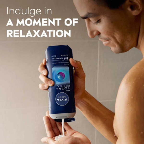 Фото - Гель для душу NIVEA Повне розслаблення 3в1 , 250 мл