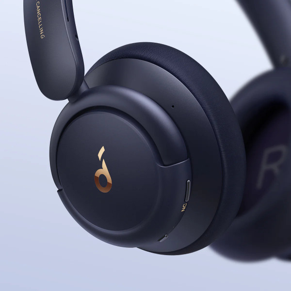 Фото - Навушники повнорозмірні бездротові Anker SoundCore Life Q30 Midnight Blue (A3028031)