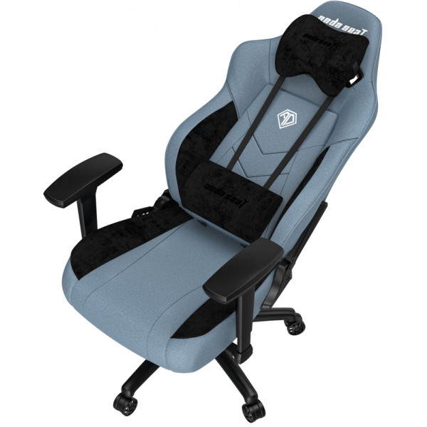 Фото - Крісло для геймерів Anda Seat T Compact Blue/Black Size L (AD19-01-SB-F)