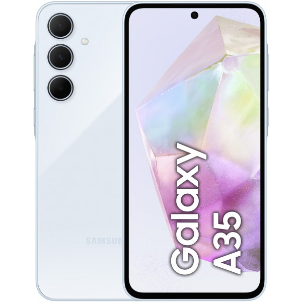 Фото - Смартфон Samsung Galaxy A35 5G 6/128Gb Awesome Iceblue (SM-A356BLBBEUC)