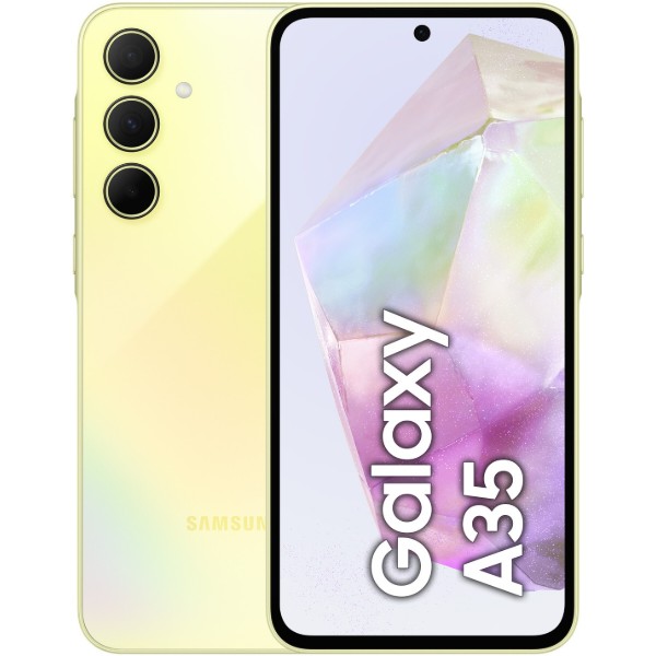 Фото - Смартфон Samsung Galaxy A35 5G 6/128Gb Awesome Lemon (SM-A356BZYBEUC)