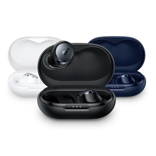 Фото - Навушники вкладиші бездротові TWS Anker SoundCore Space A40 Blue (A3936G31)