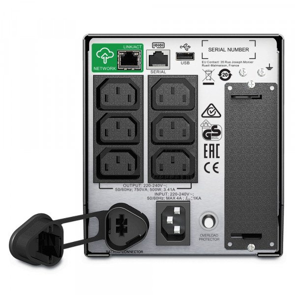 Фото - Джерело безперебійного живлення APC 500W (SMT750IC)