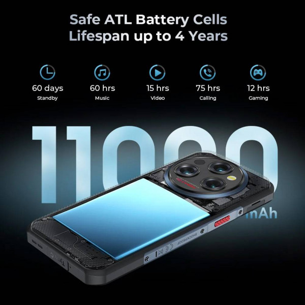 Фото - Смартфон OUKITEL WP35 8/256GB Brown