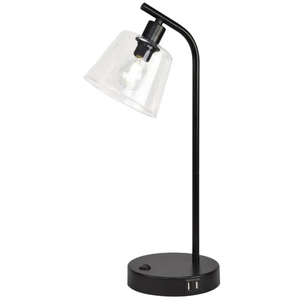 Фото - Настільна лампа VALESO LT91089E BK Black