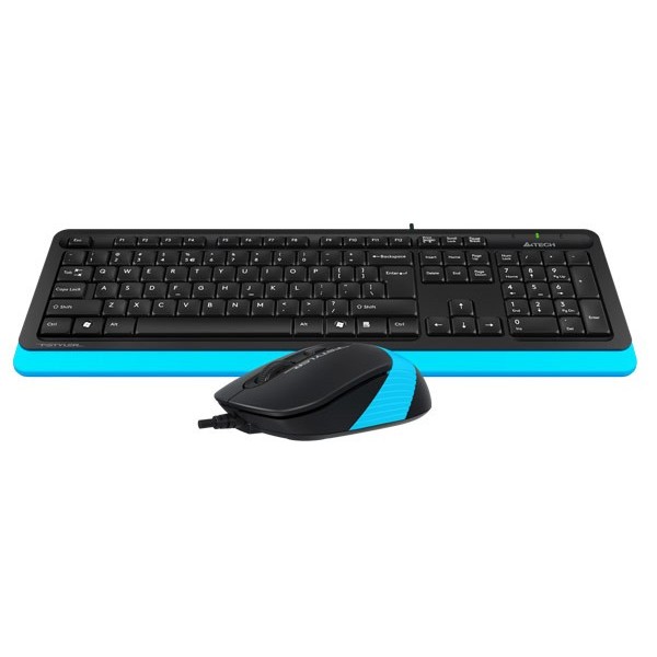 Фото - Клавиатура+мышь A4tech F1010 (Blue)
