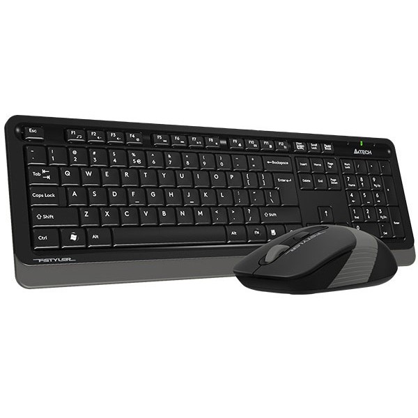 Фото - Клавіатура + миша бездротова A4tech FG1010 (Grey)