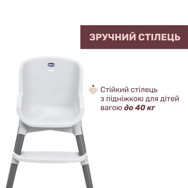Фото - Стільчик для годування трансформер Chicco Polly Zest, кол.77 (87170.77)