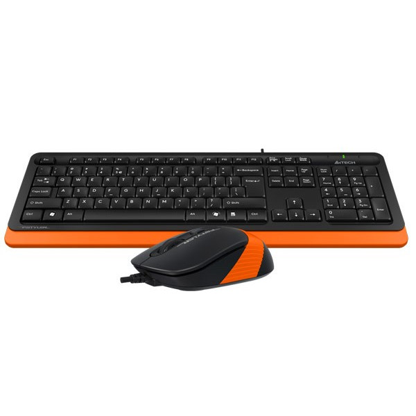 Фото - Клавіатура+миша A4tech F1010 (Orange)