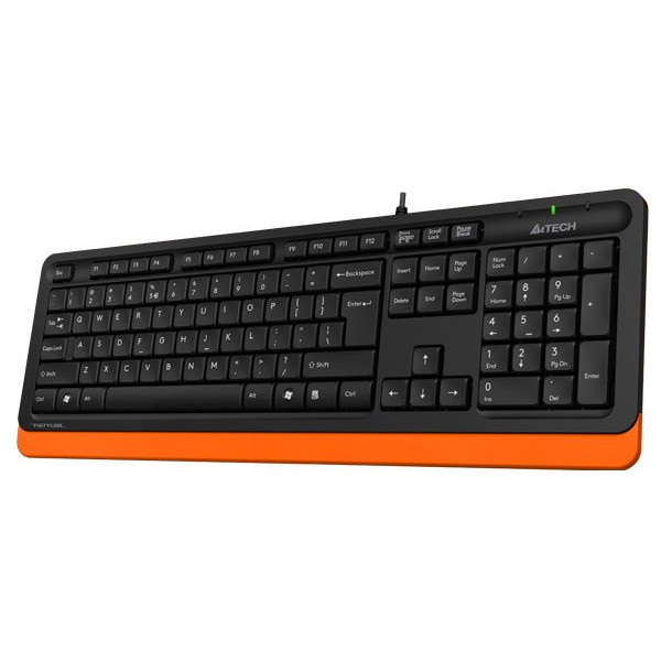 Фото - Клавіатура дротова A4tech FK10 (Orange)