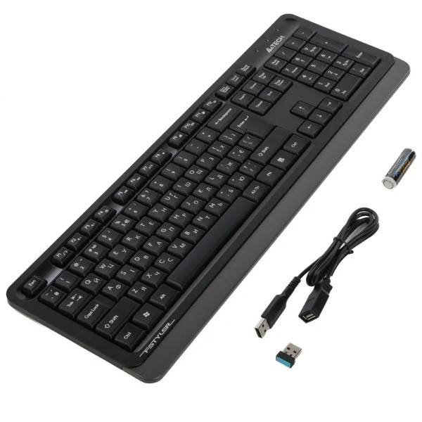 Фото - Клавиатура беспроводная A4tech FGK10 (Grey)