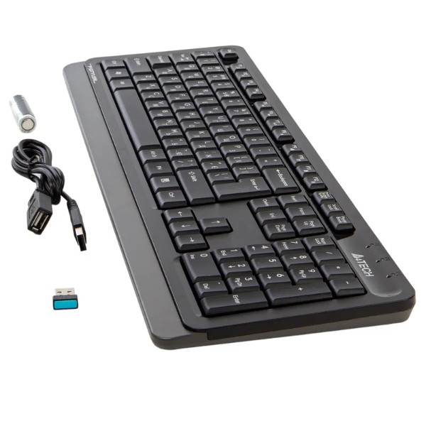 Фото - Клавиатура беспроводная A4tech FGK10 (Grey)