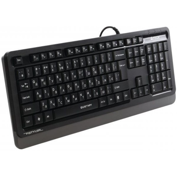 Фото - Клавіатура дротова A4tech FK10Q (Grey)