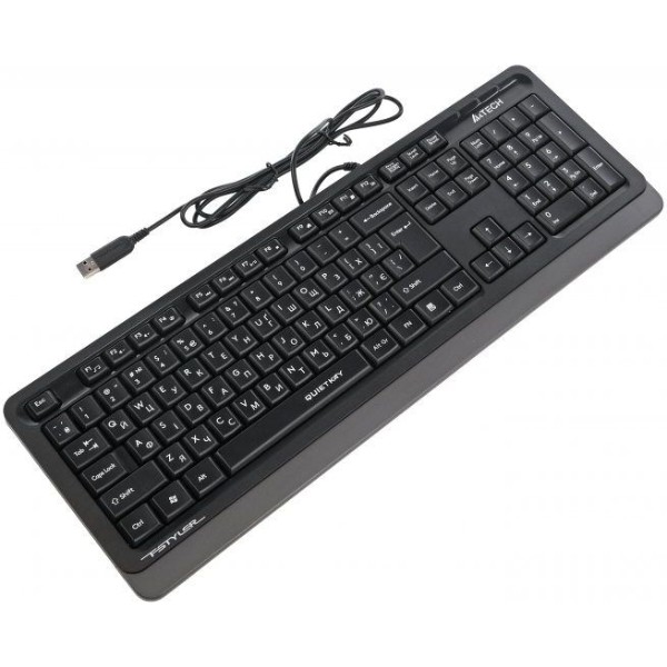 Фото - Клавіатура дротова A4tech FK10Q (Grey)