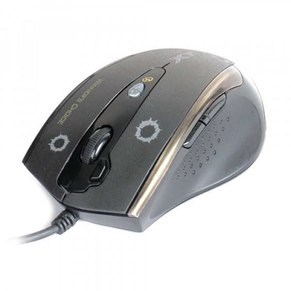 Фото - Миша дротова A4tech F3 USB (Black+Gold)