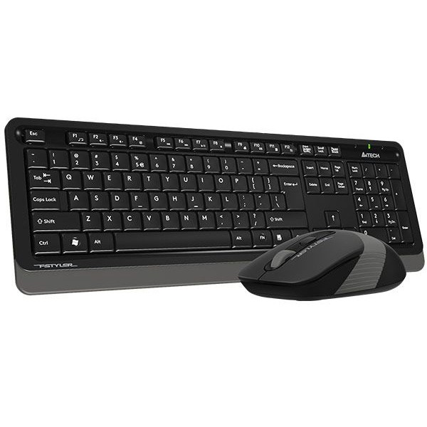 Фото - Клавіатура + миша бездротова A4tech FG1010S Grey