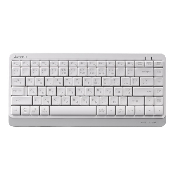 Фото - Клавиатура беспроводная A4tech FBK11 White
