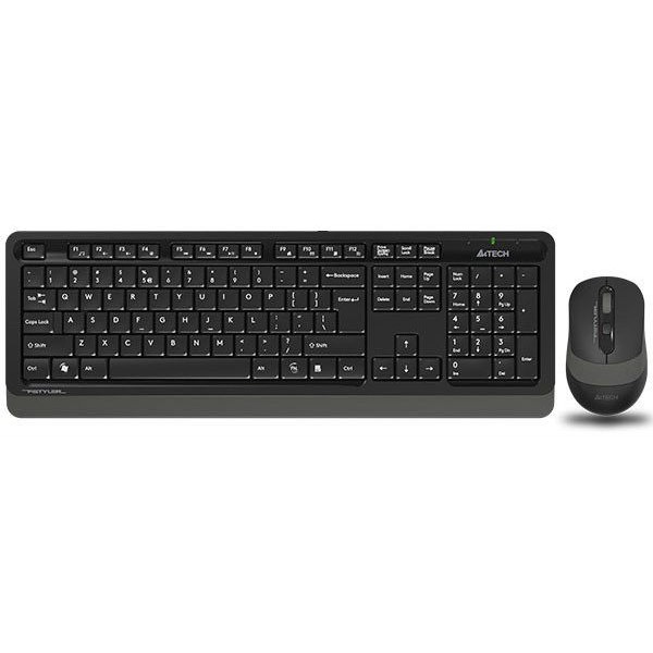 Фото - Клавіатура + миша бездротова A4tech FG1010 (Grey)
