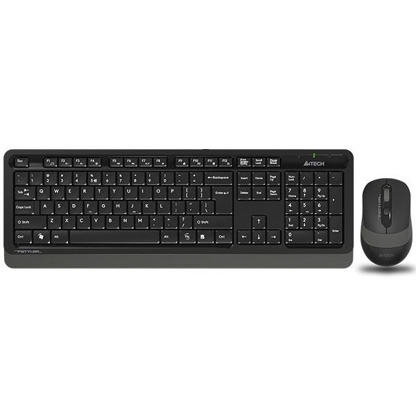 Фото - Клавіатура + миша бездротова A4tech FG1010S Grey