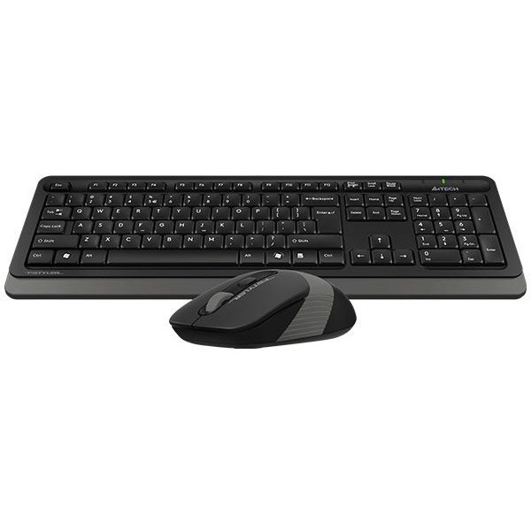 Фото - Клавіатура + миша бездротова A4tech FG1010S Grey