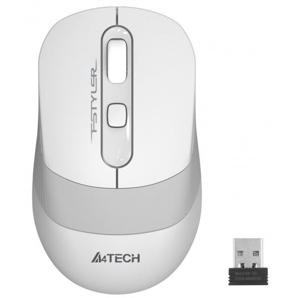 Фото - Миша бездротова A4tech FG10s (White)