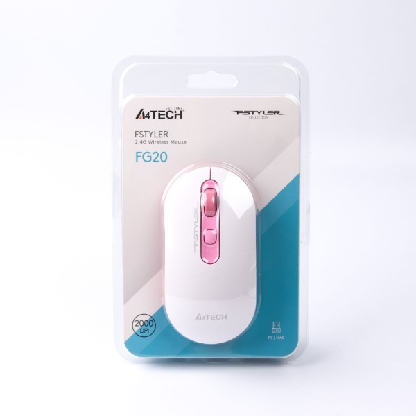 Фото - Мышь беспроводная A4tech FG20 Sakura USB