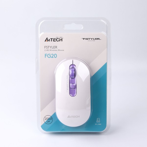 Фото - Мышь беспроводная A4tech FG20 Tulip USB