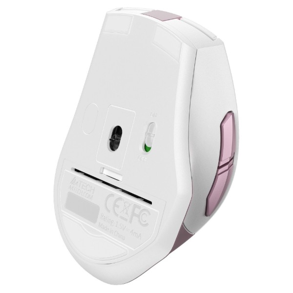 Фото - Миша бездротова A4tech FG35 (White-Pink)