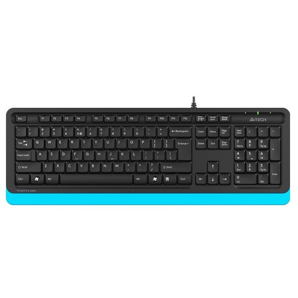 Фото - Клавиатура проводная A4tech FK10 (Blue)
