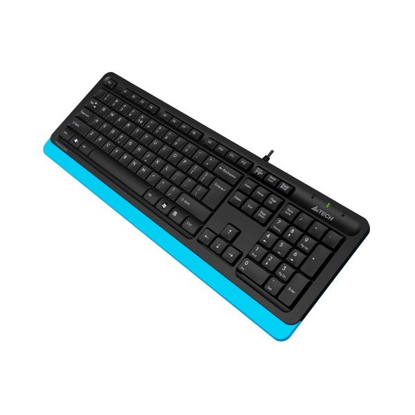 Фото - Клавиатура проводная A4tech FK10 (Blue)