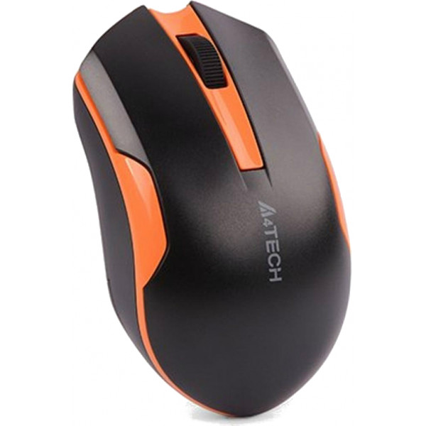 Фото - Миша бездротова A4tech G3-200N (Black+Orange)