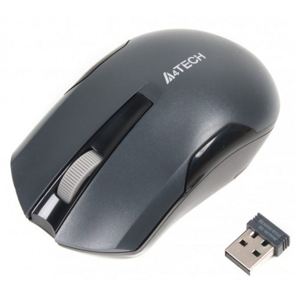 Фото - Миша бездротова A4tech G3-200N (Grey)
