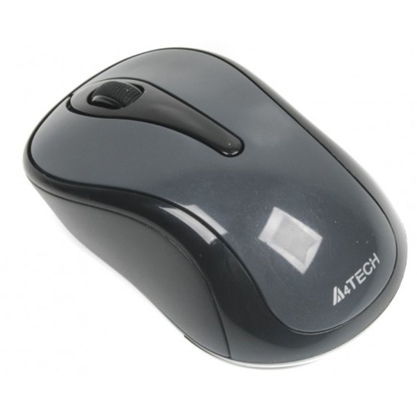 Фото - Мышь беспроводная A4tech G3-280N (Glossy grey)
