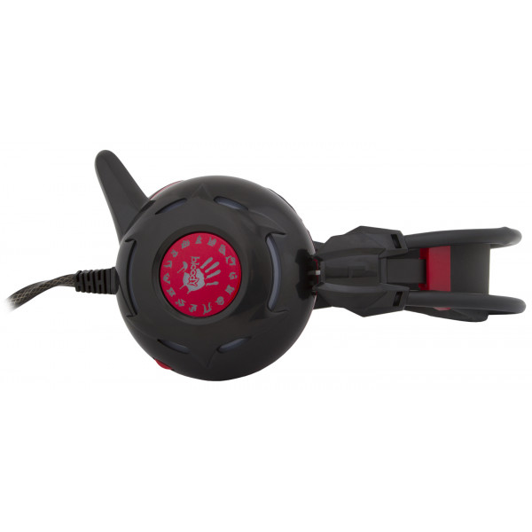 Фото - Гарнітура дротова ігрова Bloody G300 (Black+Red)