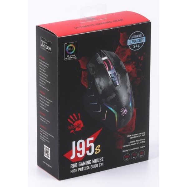 Фото - Мышь проводная игровая Bloody J95s  (Satellite)