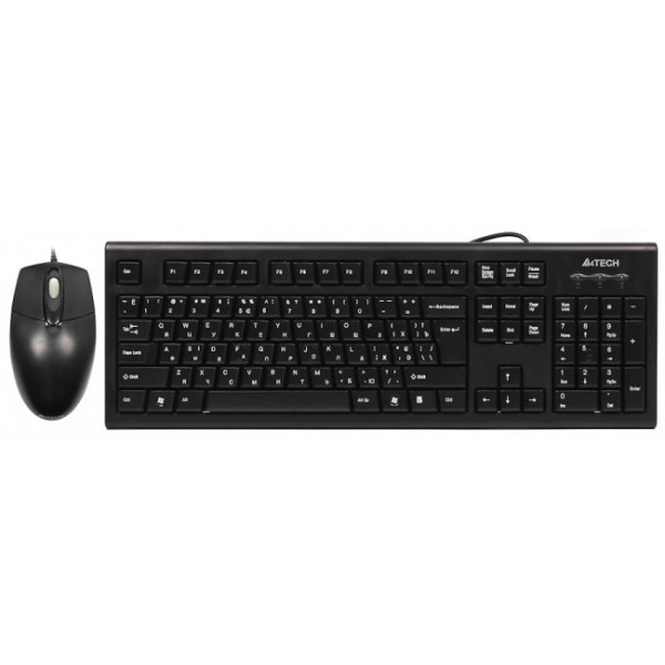 Фото - Клавіатура+миша A4tech KRS-8572 Black