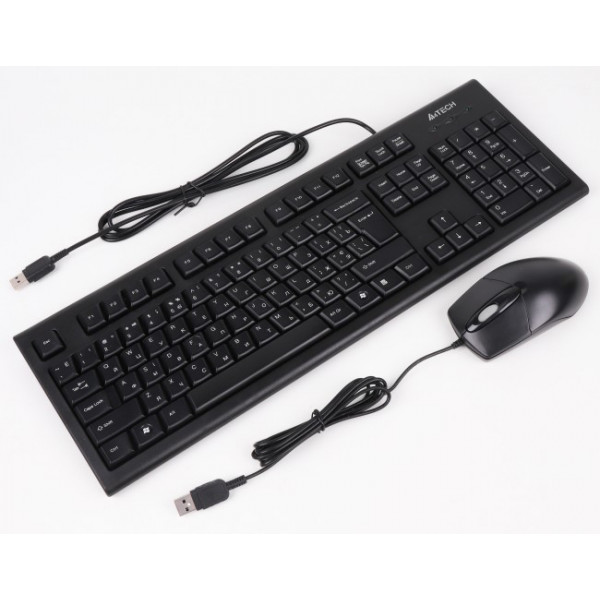 Фото - Клавіатура+миша A4tech KRS-8572 Black